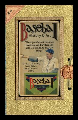 Picture, Helmar Brewing, T206-Helmar Card # 441, George KELLY (HOF), Bat out, purple buildings, New York Giants